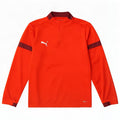 Puma Boys φόρμα πουλόβερ με φερμουάρ 11-12 ετών κόκκινο χρώμα