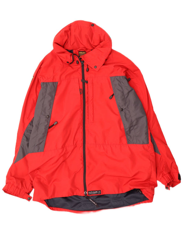 Paramo γυναικείο μπουφάν Nikwax Analogy Hooded Ski UK 18 XL Red Colourblock