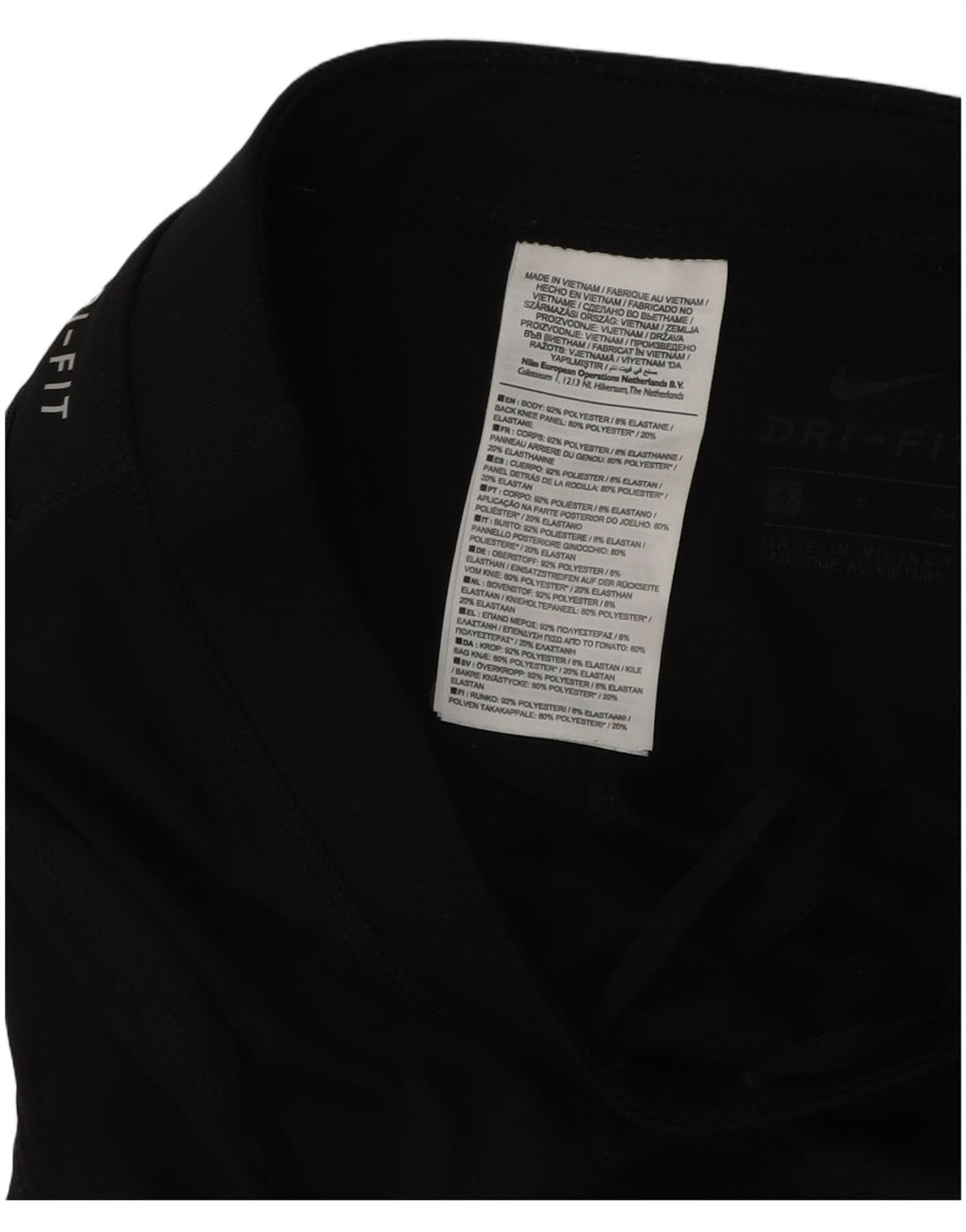 Γυναικεία κολάν Nike Dri Fit UK 8 Small Black Polyester