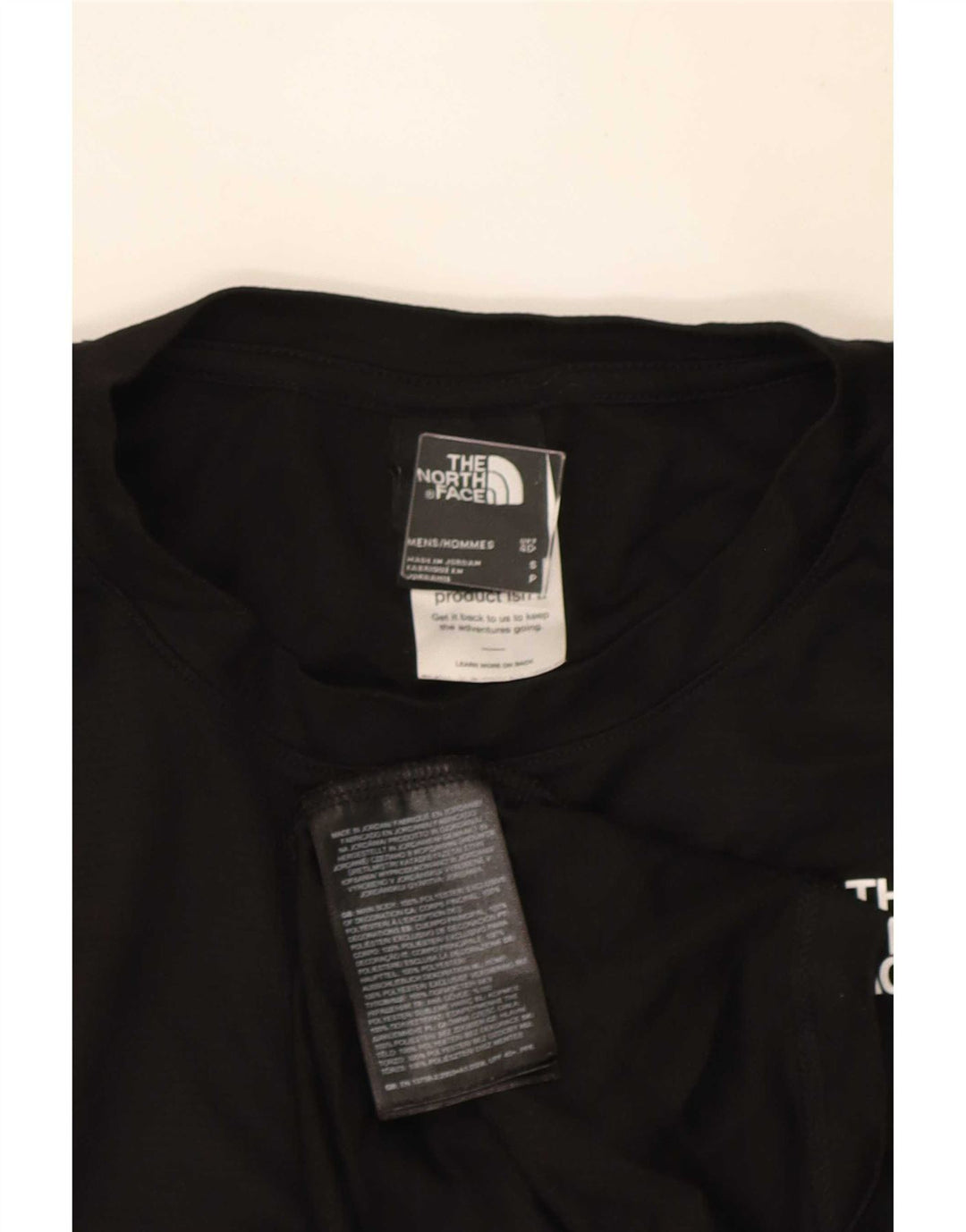 Ανδρικό T-Shirt North Face Top Small Black Polyester