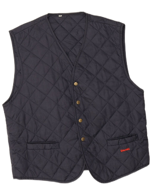 Spalding Ανδρικό καπιτονέ Gilet UK 42 XL Navy Blue