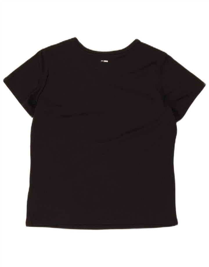 Γυναικείο T-Shirt Adidas Top UK 14 Medium Black Polyester