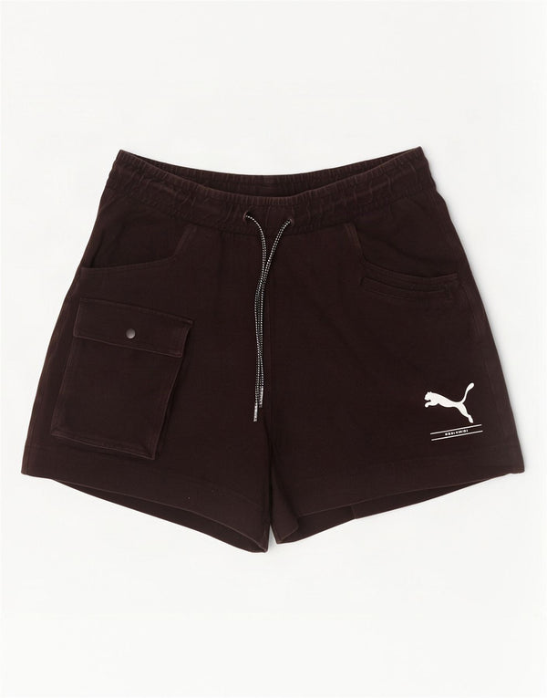 Puma Mens Cargo Sport Shorts Small Black