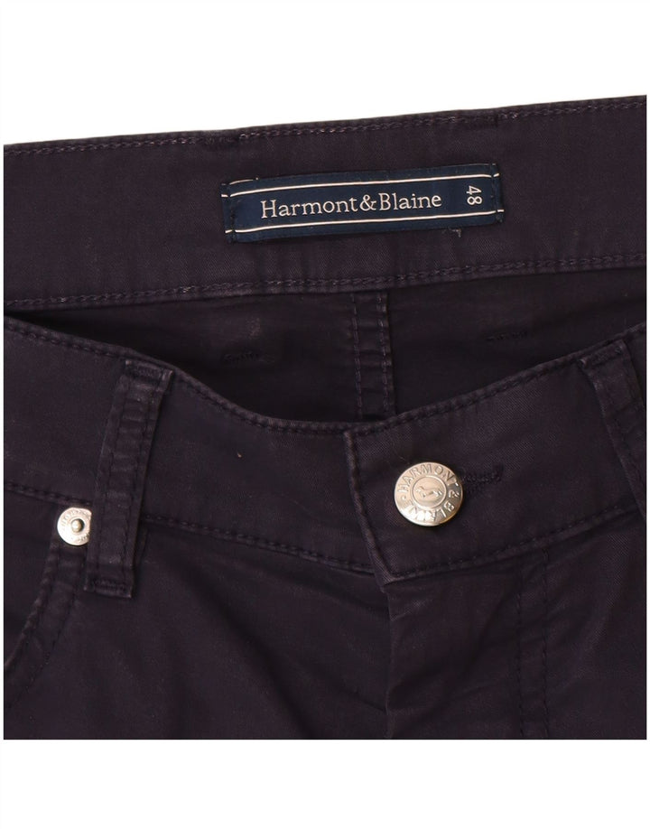 Ανδρικό παντελόνι Harmont & Blaine Slim Casual IT 48 Medium W32 L33 Navy Blue