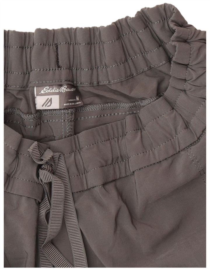 Eddie Bauer Γυναικείο Crop Cargo Παντελόνι Medium W30 L24 Grey Polyester