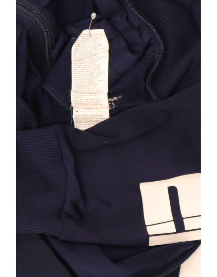 Ανδρική φόρμα φόρμας Puma γραφική φόρμα Top Jacket Large Navy Blue Polyester