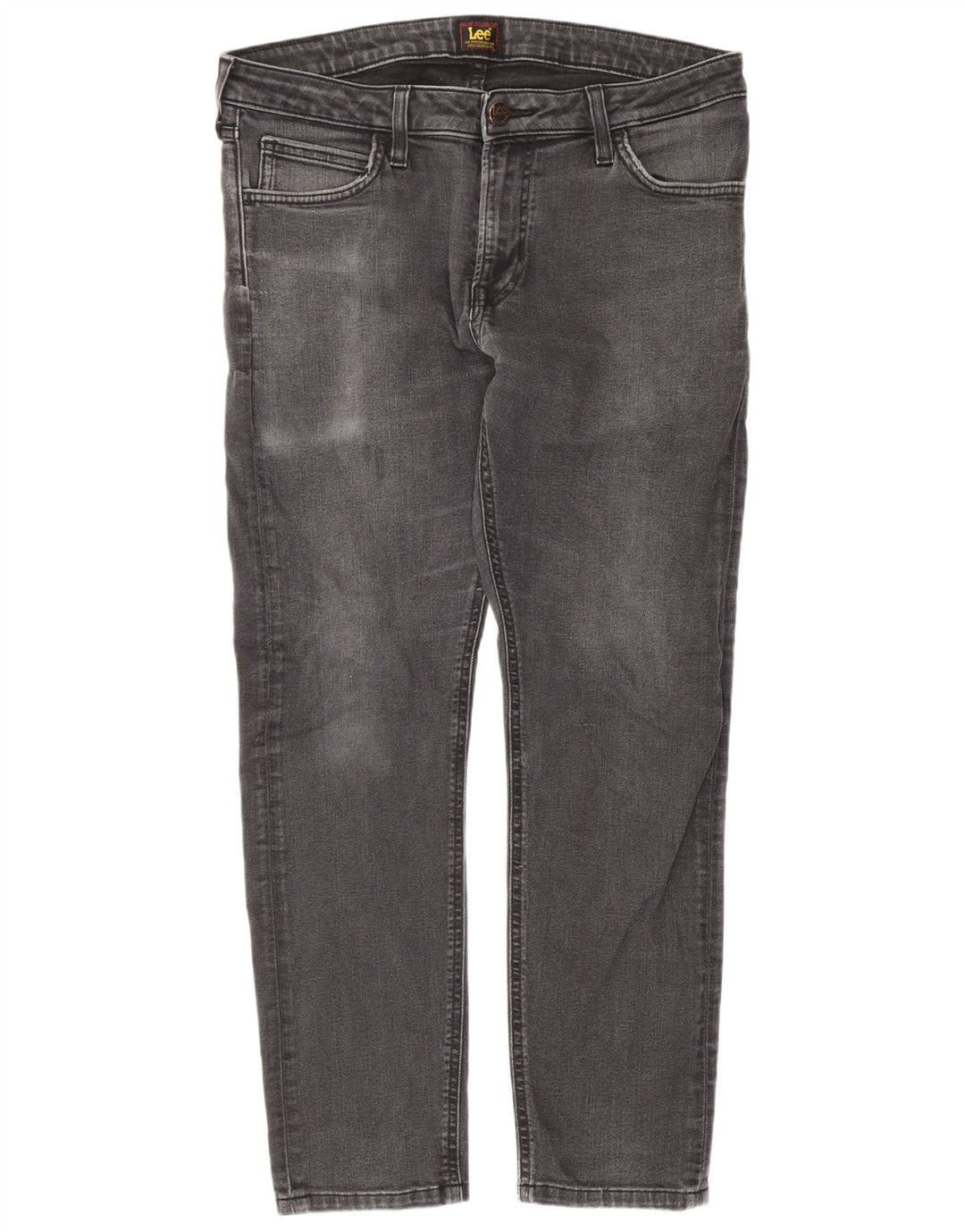 Lee Γυναικείο Skinny Jeans W33 L27 Γκρι βαμβακερό
