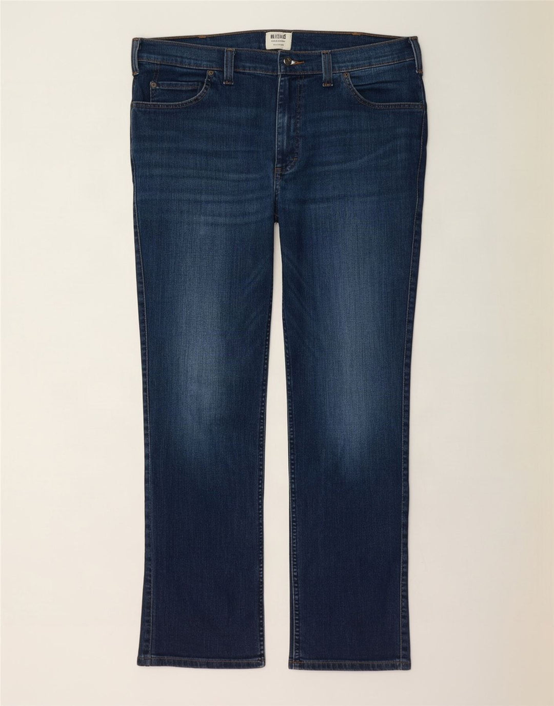 Mustang Ανδρικό Tramper Straight Jeans W38 L32 Navy Blue Cotton