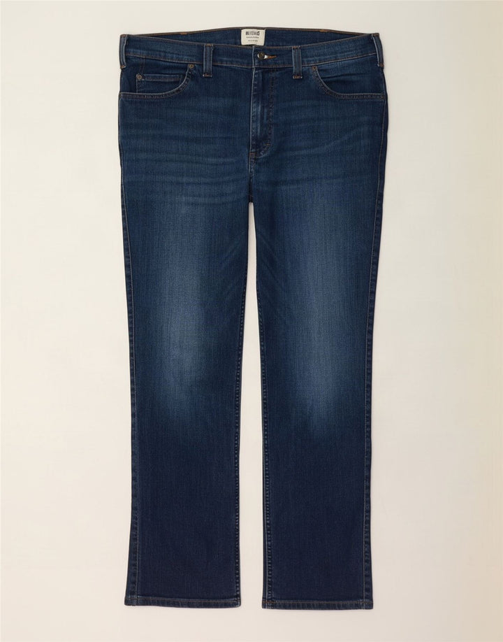 Mustang Ανδρικό Tramper Straight Jeans W38 L32 Navy Blue Cotton