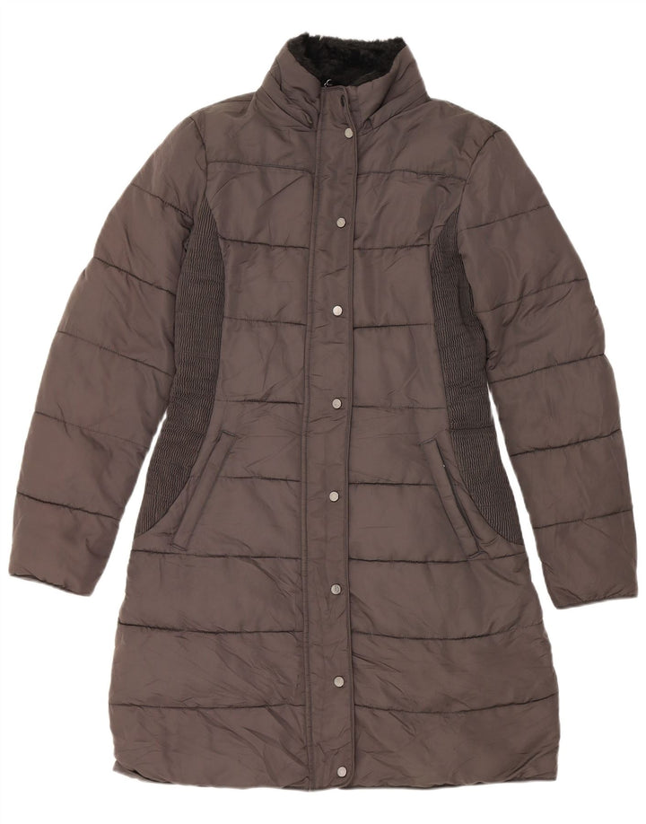 Hobbs Γυναικείο παλτό UK 10 Small Grey Polyester