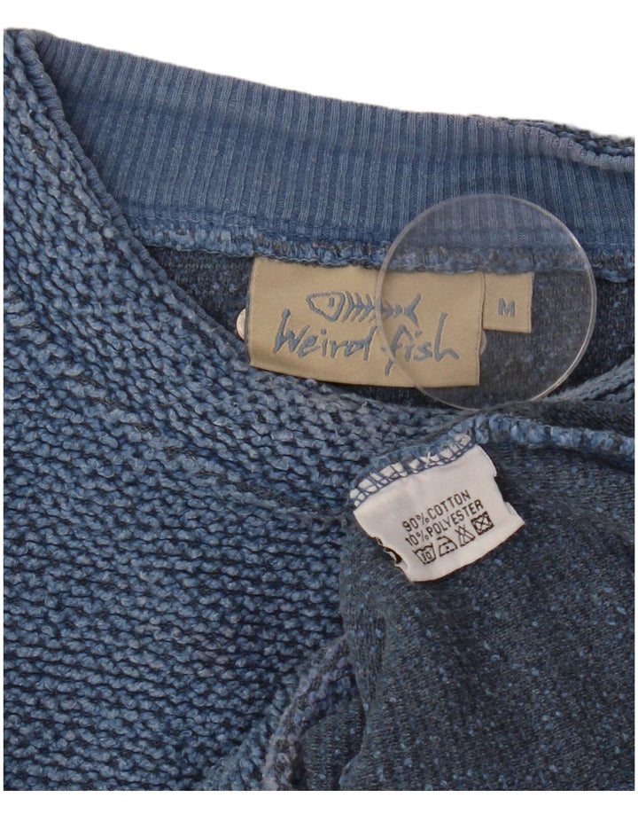 Γυναικεία φούτερ WEIRD FISH Jumper UK 14 Medium Blue Cotton