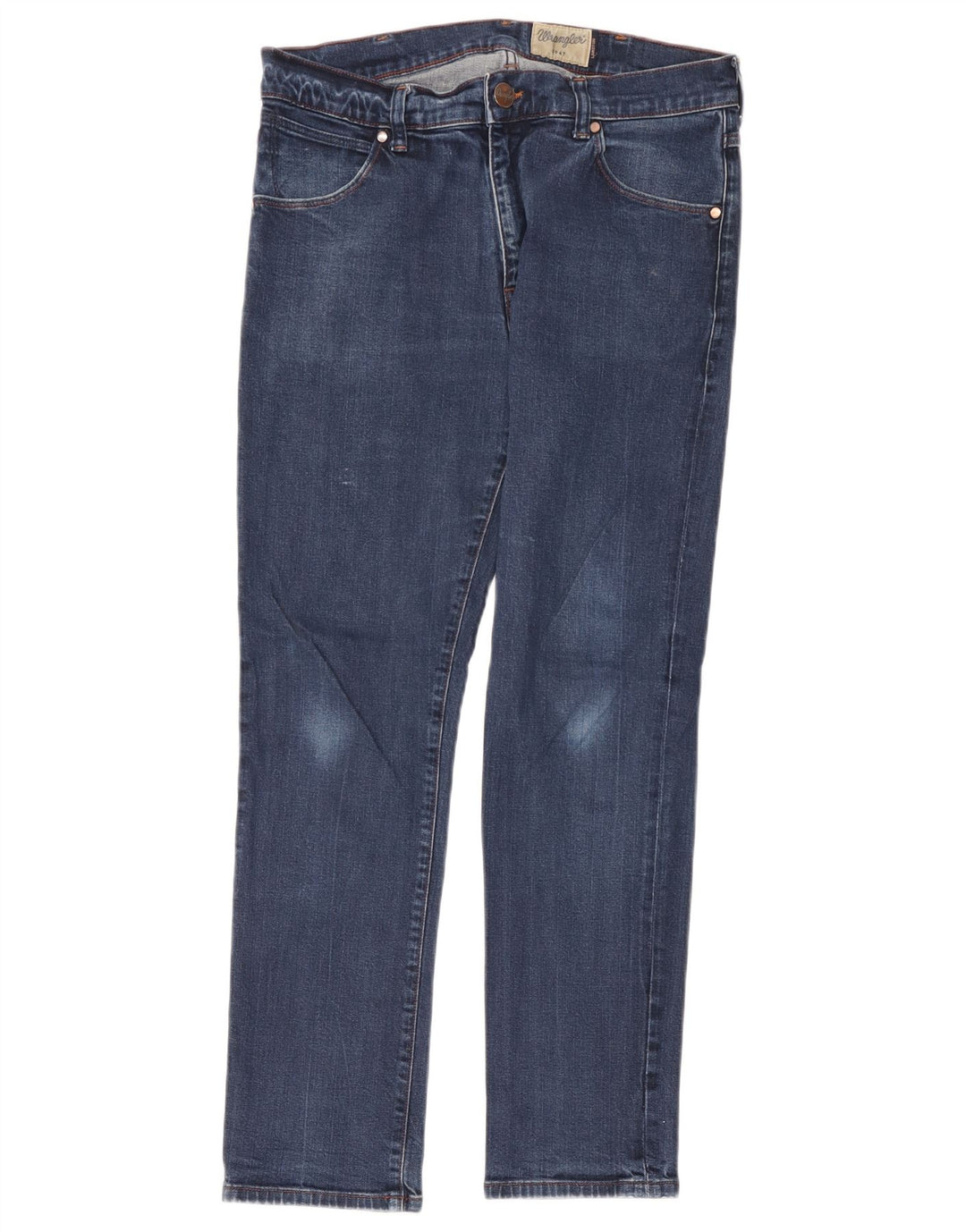 Ανδρικό τζιν Wrangler ίσιο W34 L32 Μπλε βαμβακερό