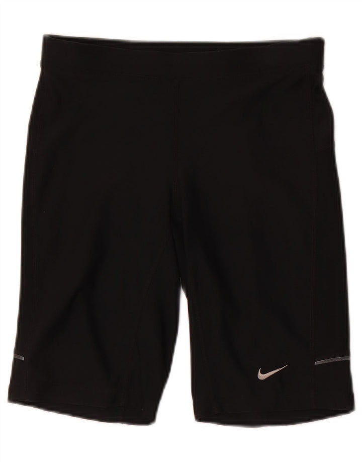Γυναικείο αθλητικό σορτς Nike Dri Fit UK 8 Μικρό μαύρο πολυεστέρα