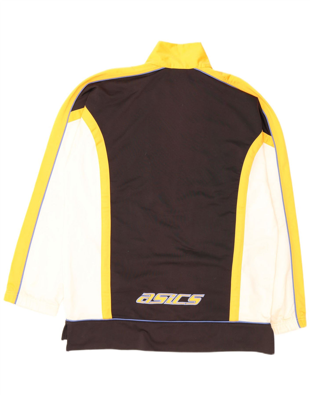 Ανδρική φόρμα γυμναστικής γραφικών ASICS Top Jacket XL Μαύρο Colourblock Πολυεστέρας