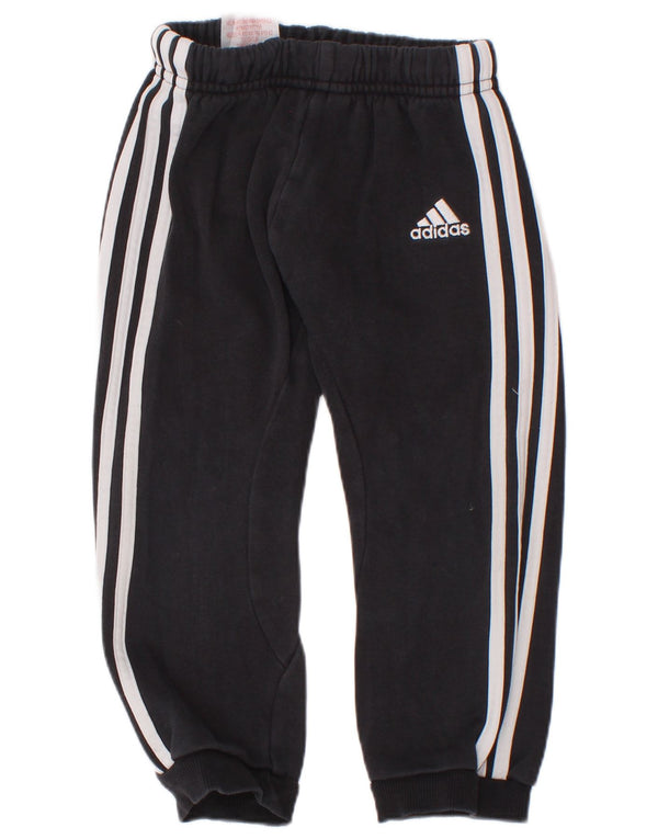 Παντελόνι αθλητικής φόρμας Adidas Baby Boys Joggers 18-24 μηνών Μαύρο βαμβακερό