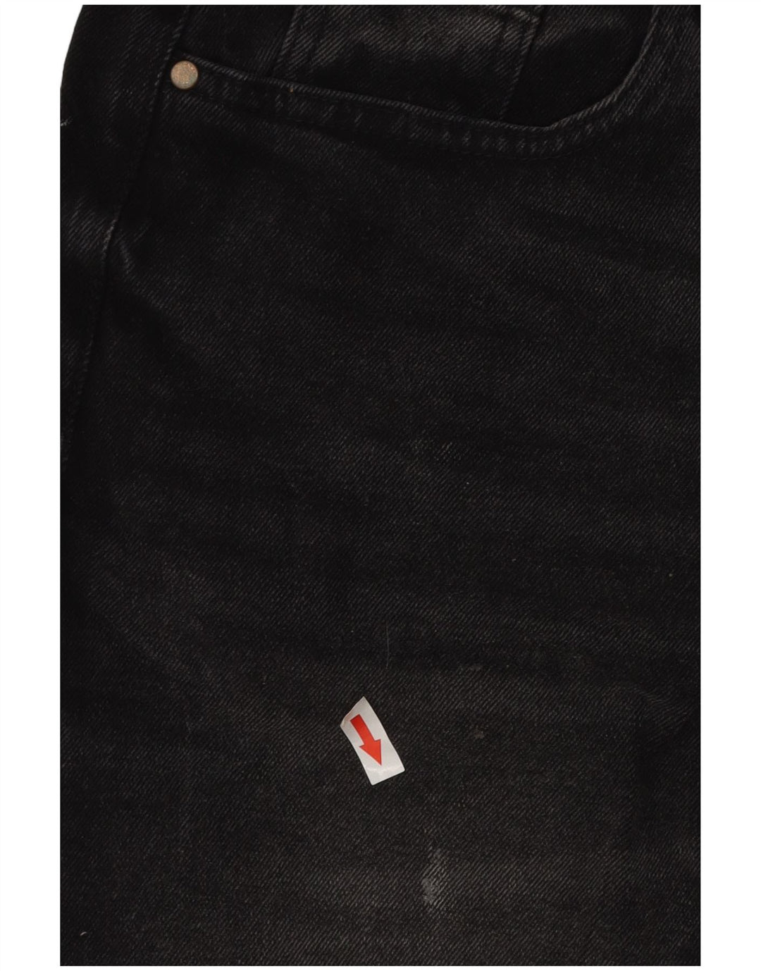 Zara Ανδρικό τζιν σορτς EU 44 Large W34 Μαύρο βαμβακερό