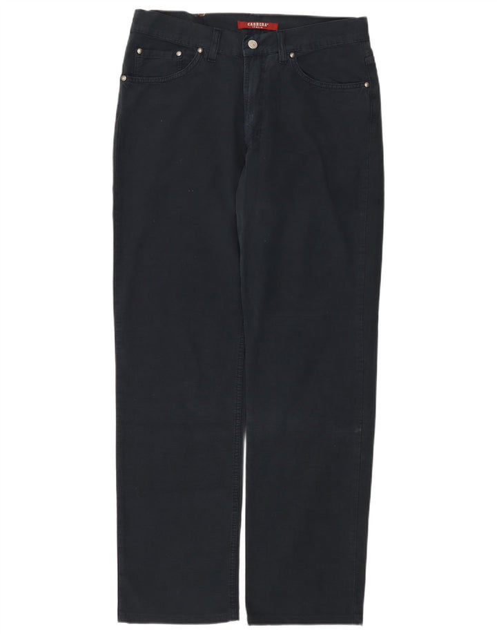 Ανδρικό ίσιο casual παντελόνι Carrera IT 48 Medium W33 L30 Navy Blue Cotton