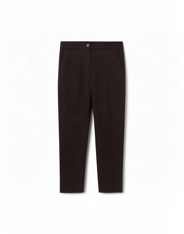 Max & Co. Γυναικεία Slim Casual Παντελόνια UK 8 Small W30 L26 Black Wool