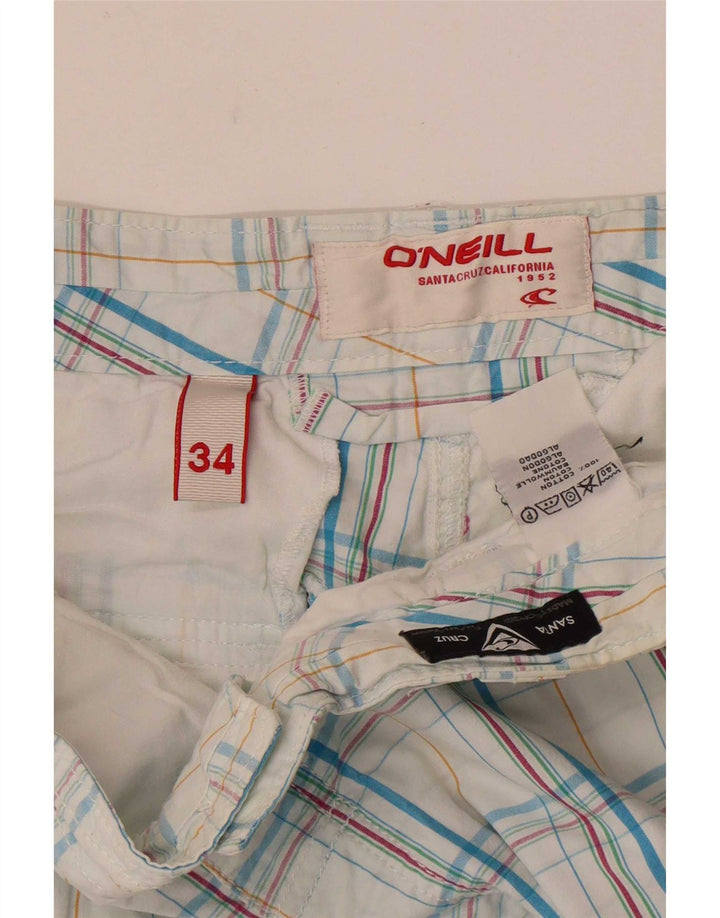 Ανδρικό σορτς Cargo O'Neill W34 Large Blue Check Cotton
