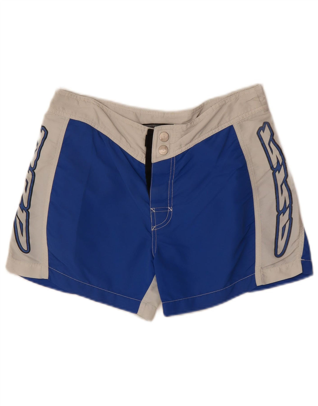 Ανδρικό γραφικό σορτς κολύμβησης RRD IT 46 Small Blue Colorblock Πολυεστέρας