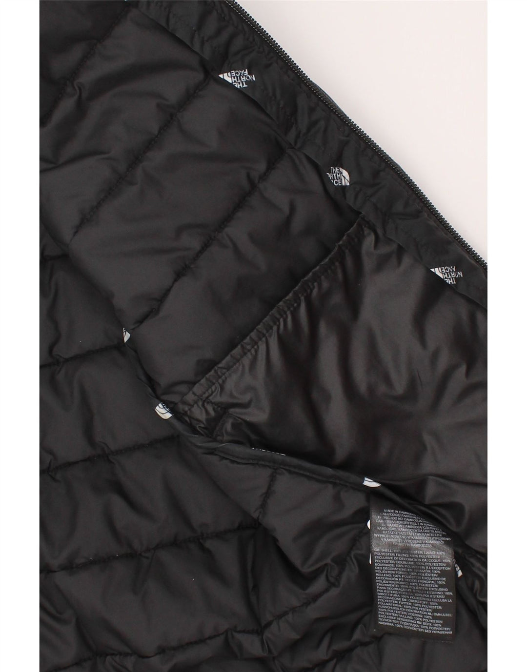 The North Face Boys Graphic Hooded Jacket padded 9-10 Years Medium Black