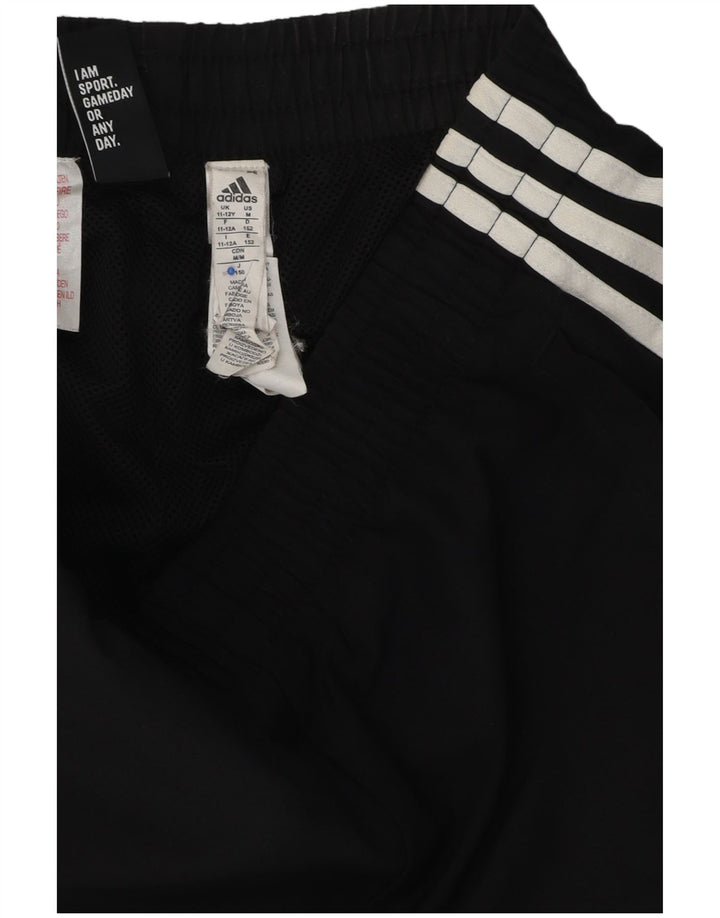 Adidas Boys Sport σορτς 11-12 ετών μαύρο πολυεστέρα