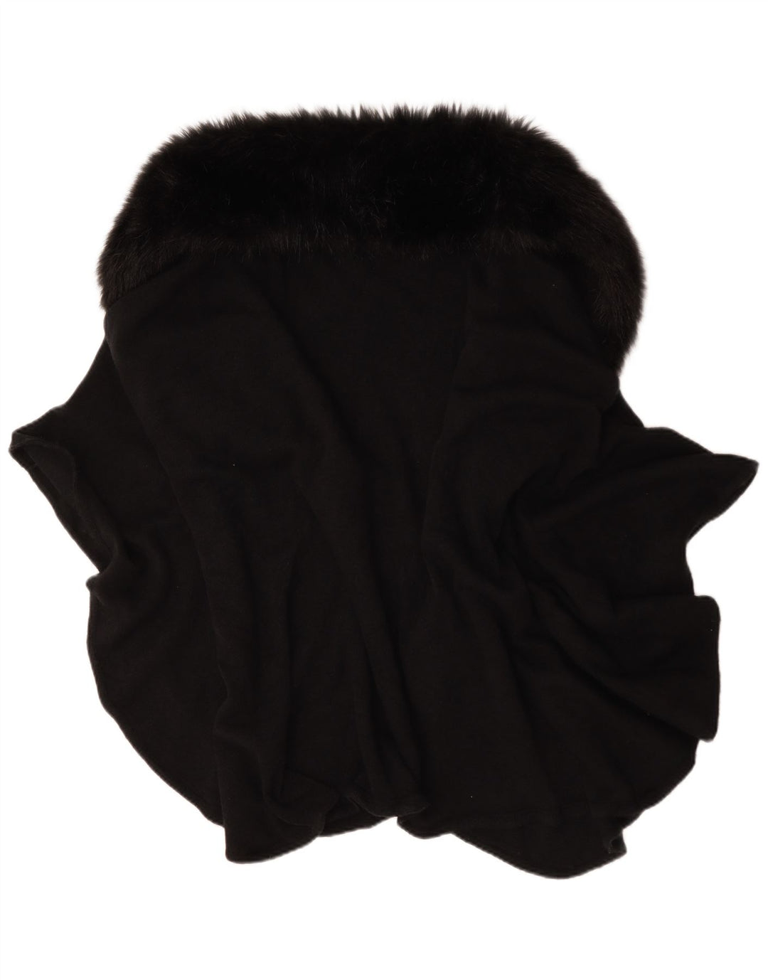 Vintage Γυναικείο Παλτό Poncho One Size Μαύρο