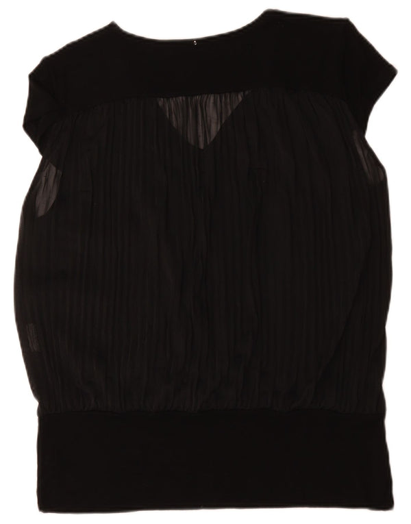 Max Mara Γυναικεία Μπλούζα Τοπ UK 14 Large Μαύρο