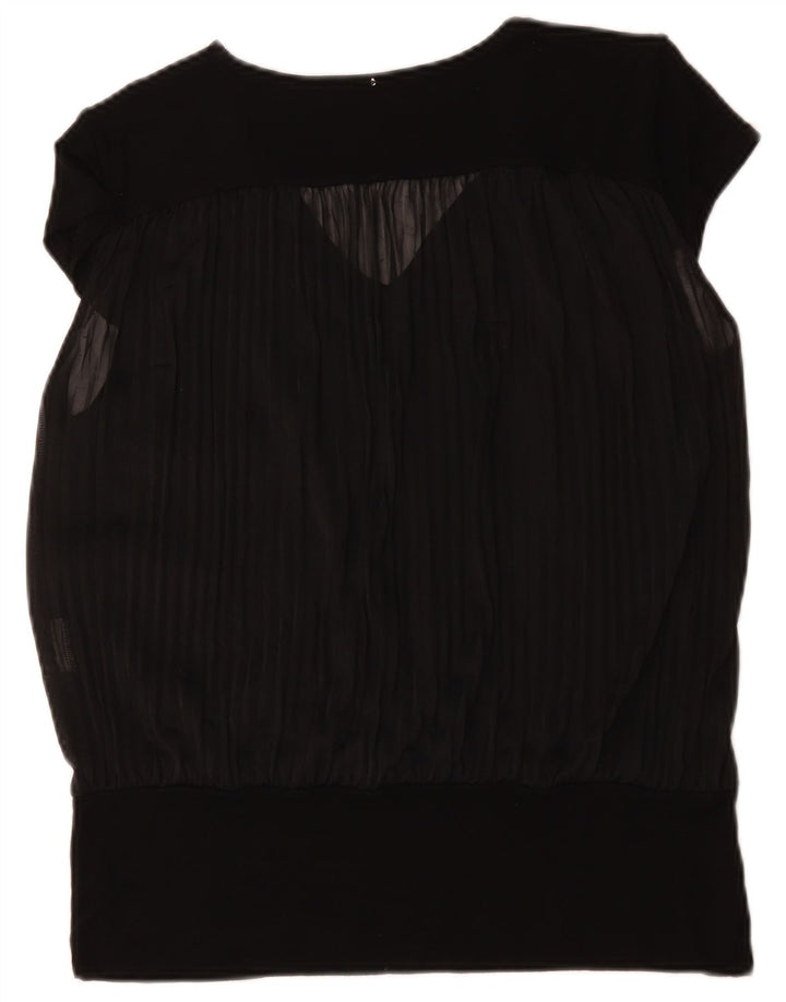 Max Mara Γυναικεία Μπλούζα Τοπ UK 14 Large Μαύρο