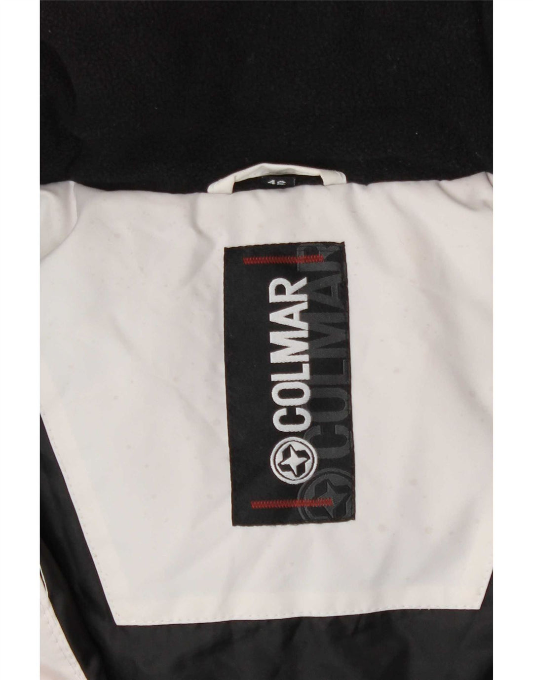 Colmar Γυναικείο μπουφάν σκι με κουκούλα IT 42 Medium White Colourblock Sports