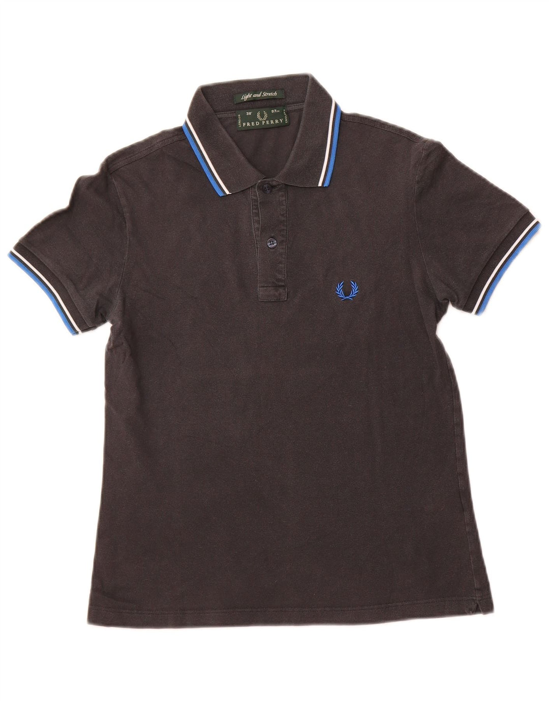 FRED PERRY Ανδρικό πουκάμισο Polo Μικρό Βαμβακερό