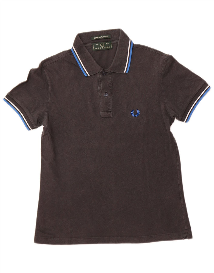 FRED PERRY Ανδρικό πουκάμισο Polo Μικρό Βαμβακερό