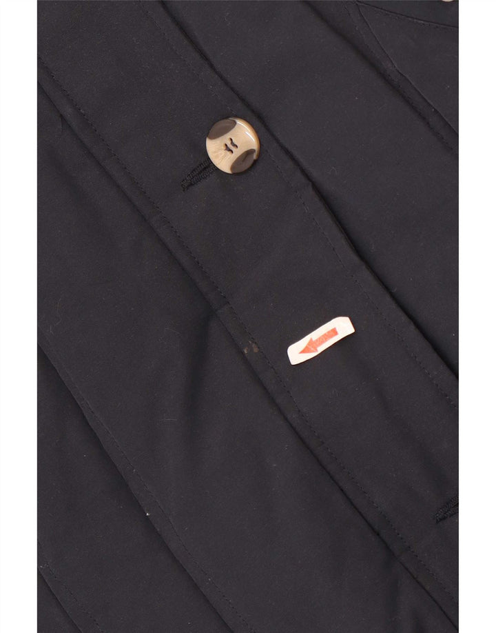 Woolrich Γυναικείο παλτό UK 10 Small Navy Blue Polyamide