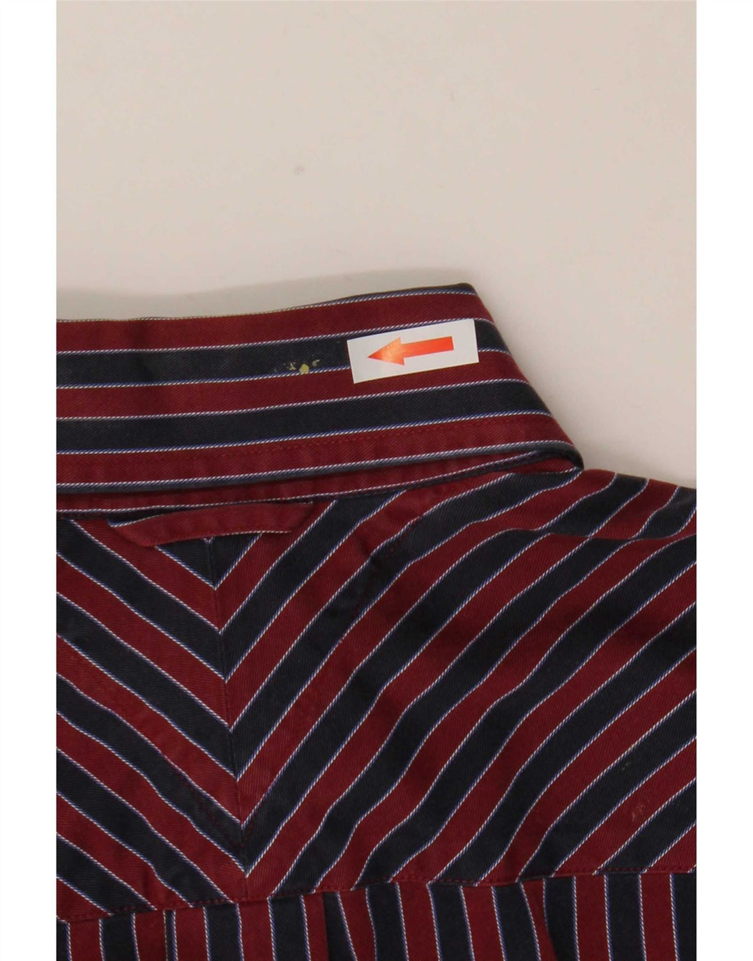 Ανδρικό πουκάμισο Tommy Hilfiger Μικρό κόκκινο ριγέ βαμβακερό