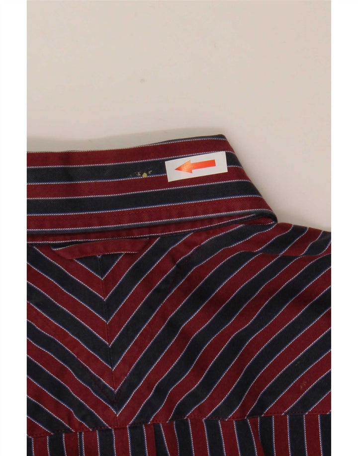 Ανδρικό πουκάμισο Tommy Hilfiger Μικρό κόκκινο ριγέ βαμβακερό