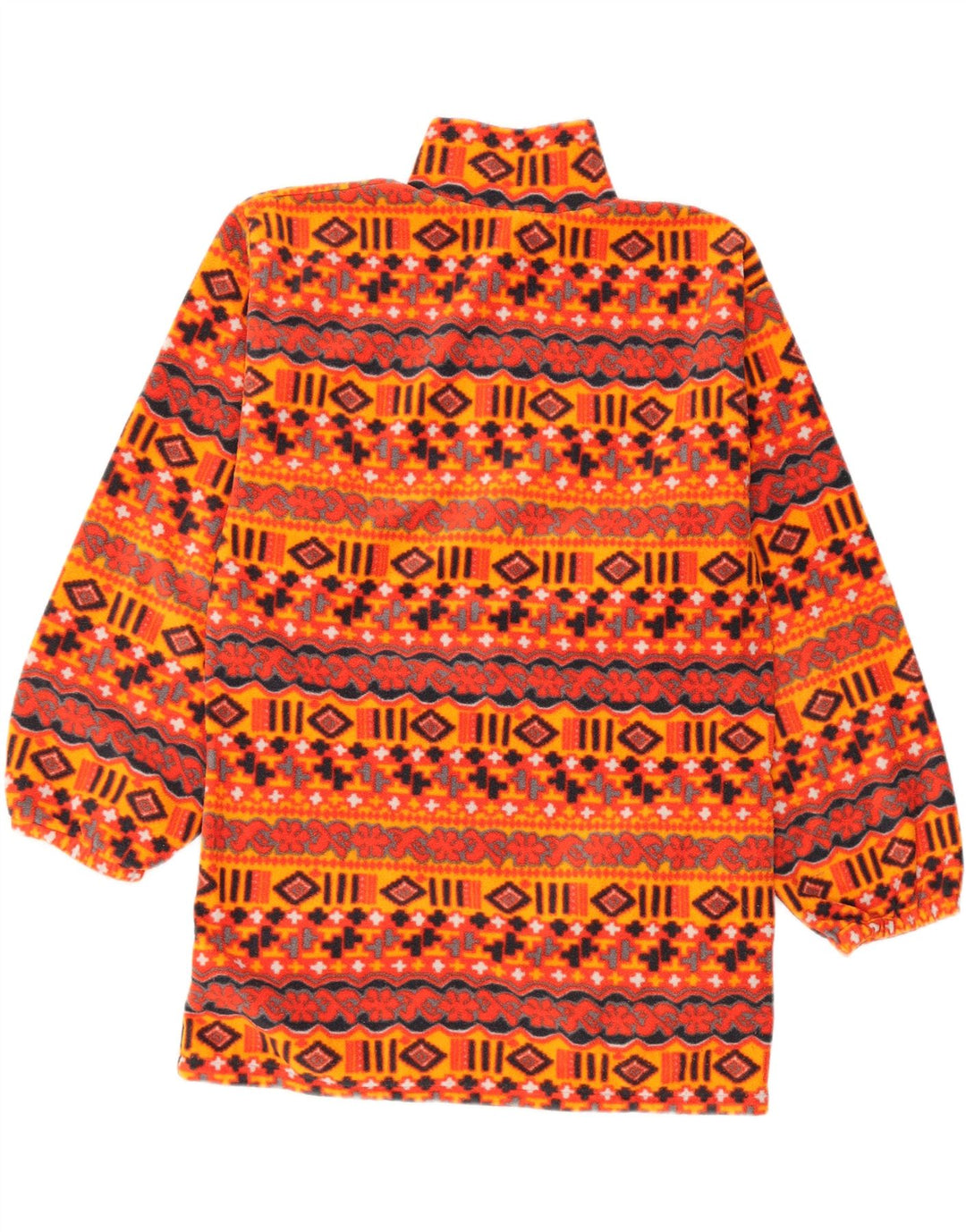 Vintage Ανδρικό Fleece Jacket UK 38 Medium Πολύχρωμο Fair Isle