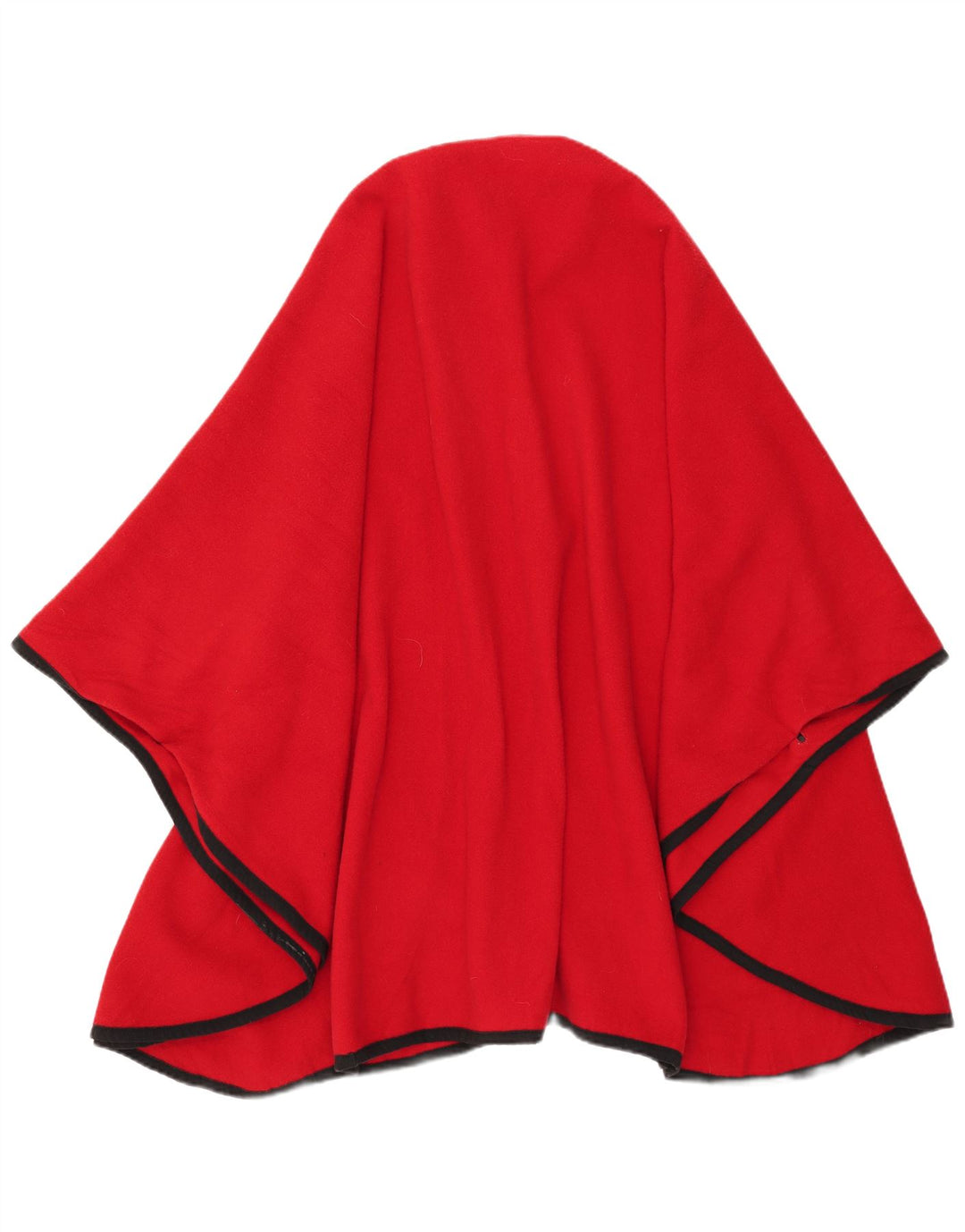 Vintage Γυναικείο Παλτό Poncho One Size Κόκκινο