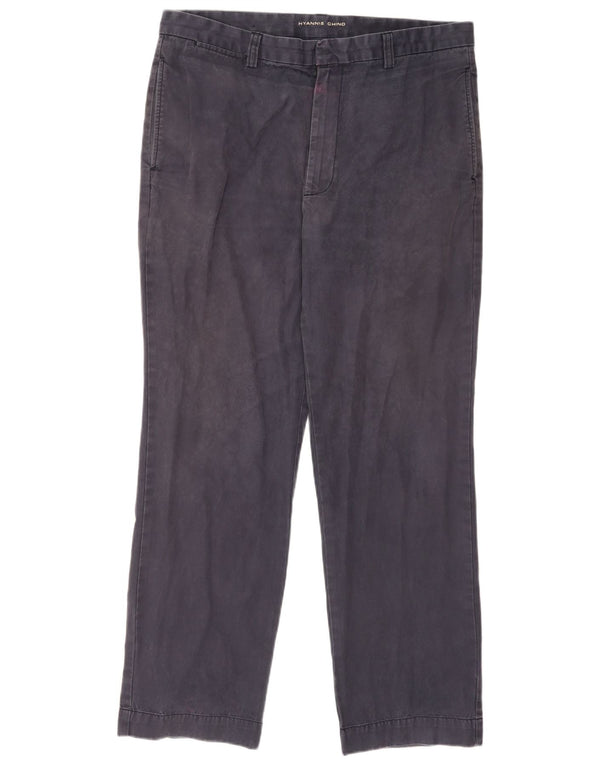 Ανδρικό παντελόνι Gant Hyannis ίσιο Chino W38 L32 Navy Blue Cotton