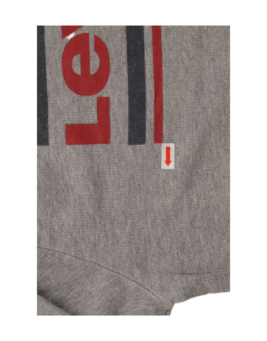 Γραφικό φούτερ LEVI'S Boys Jumper 11-12 ετών Γκρι βαμβακερό