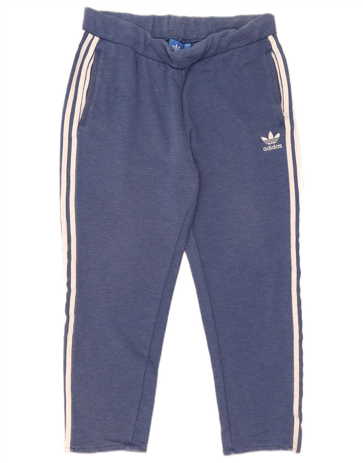 Adidas Γυναικεία φόρμα φόρμας Capri UK 16 Large Blue Polyester