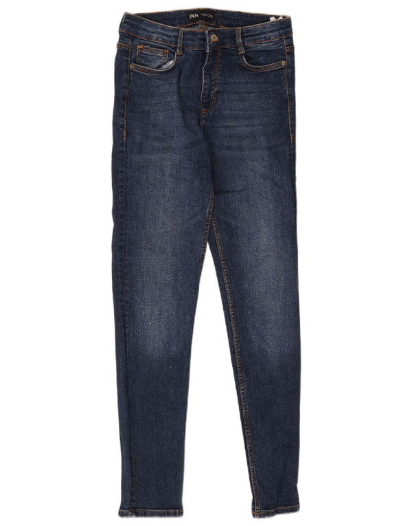 Zara Γυναικείο Skinny Jeans EU 38 Small W28 L27 Μπλε βαμβακερό