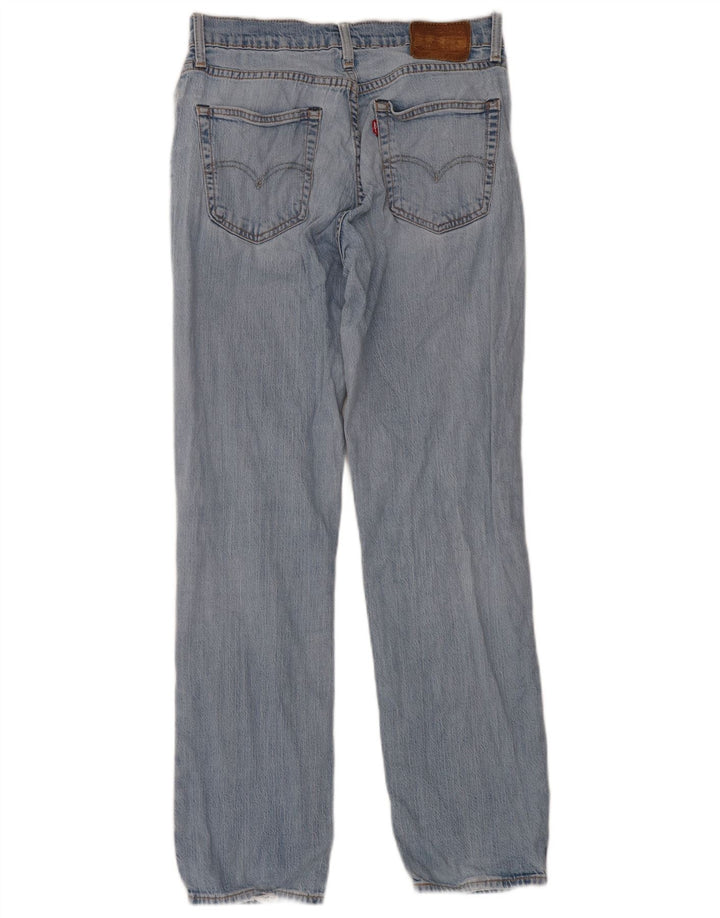 Ανδρικό τζιν Levi's Distressed Straight W32 L32 Μπλε βαμβακερό