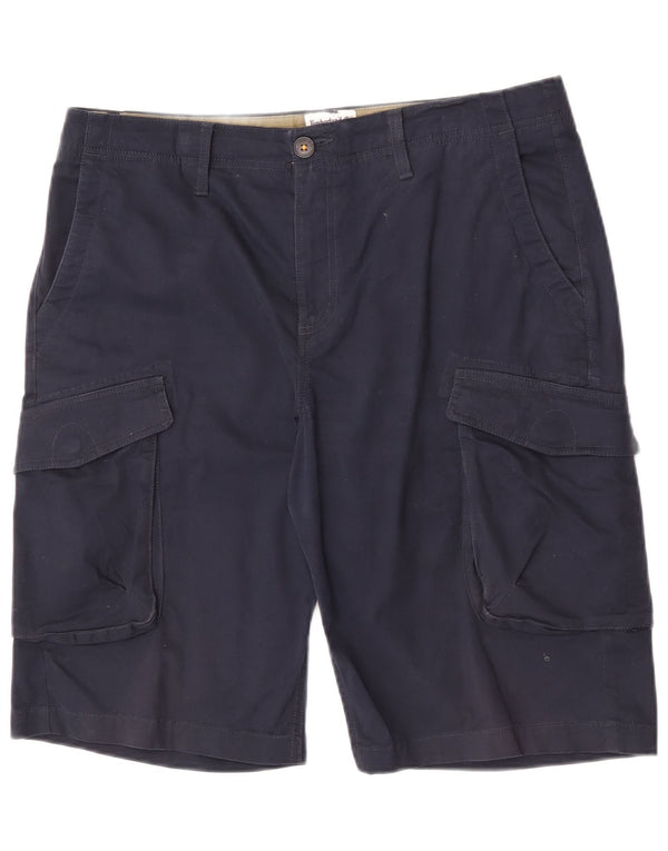 Ανδρικό σορτς Cargo Timberland W34 Large Navy Blue από βαμβάκι