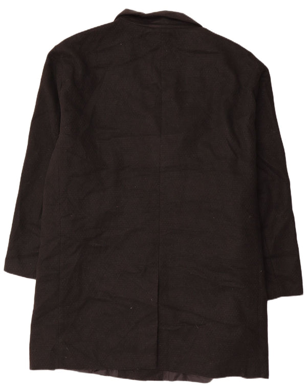 Jack & Jones Ανδρικό Πανωφόρι UK 50 5XL Μαύρο Πολυεστέρας