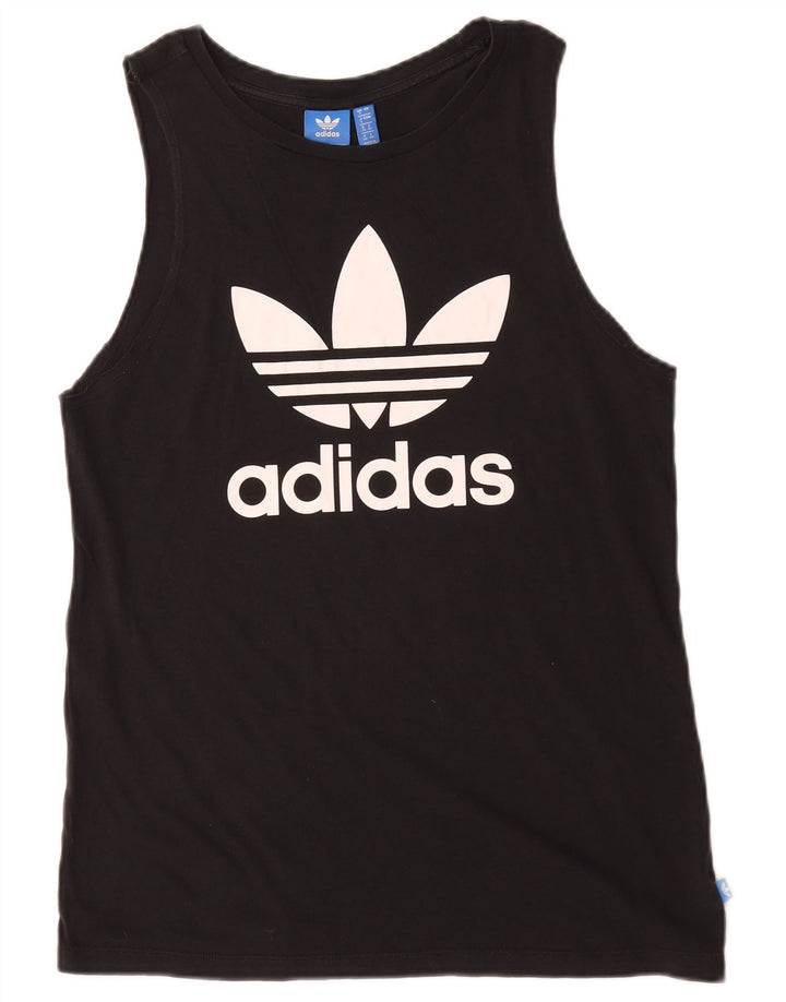 Γυναικείο γραφικό γιλέκο Adidas Top UK 8 Small Black