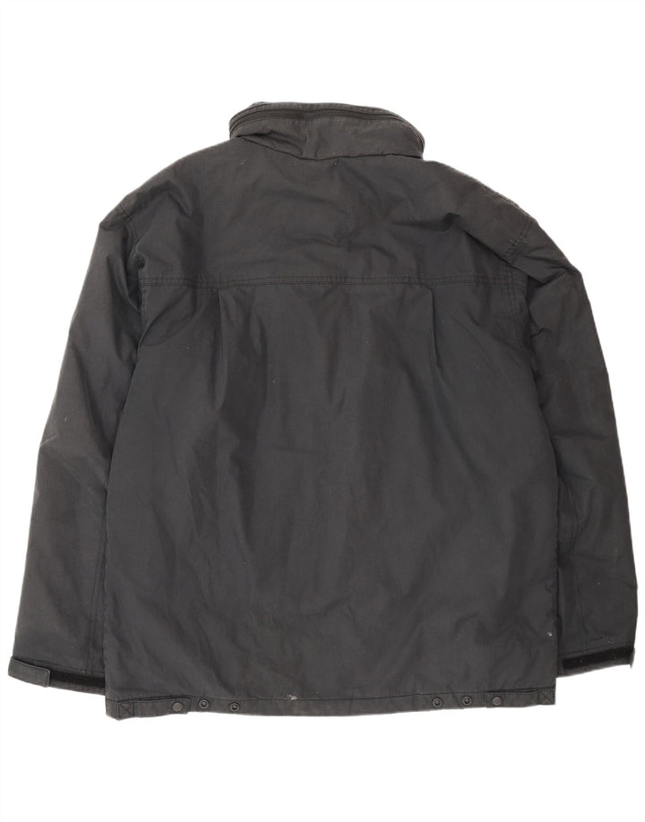 JACK WOLFSKIN Mens Windbreaker Jacket UK 40 Large Black