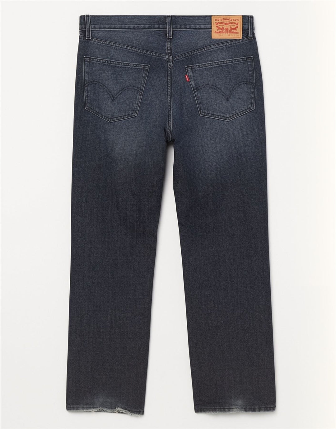 Levi's Mens 506 Straight Jeans W38 L32 Μπλε Βαμβακερό