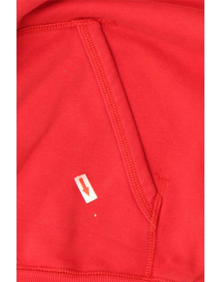 Vans Mens Versa Graphic Hoodie Jumper μεγάλο κόκκινο βαμβακερό