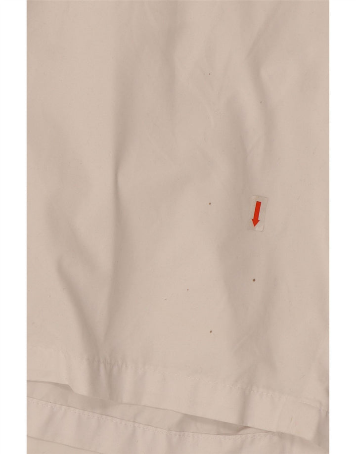 Ανδρικό σορτς Chino Marks & Spencer W40 XL Λευκό βαμβακερό