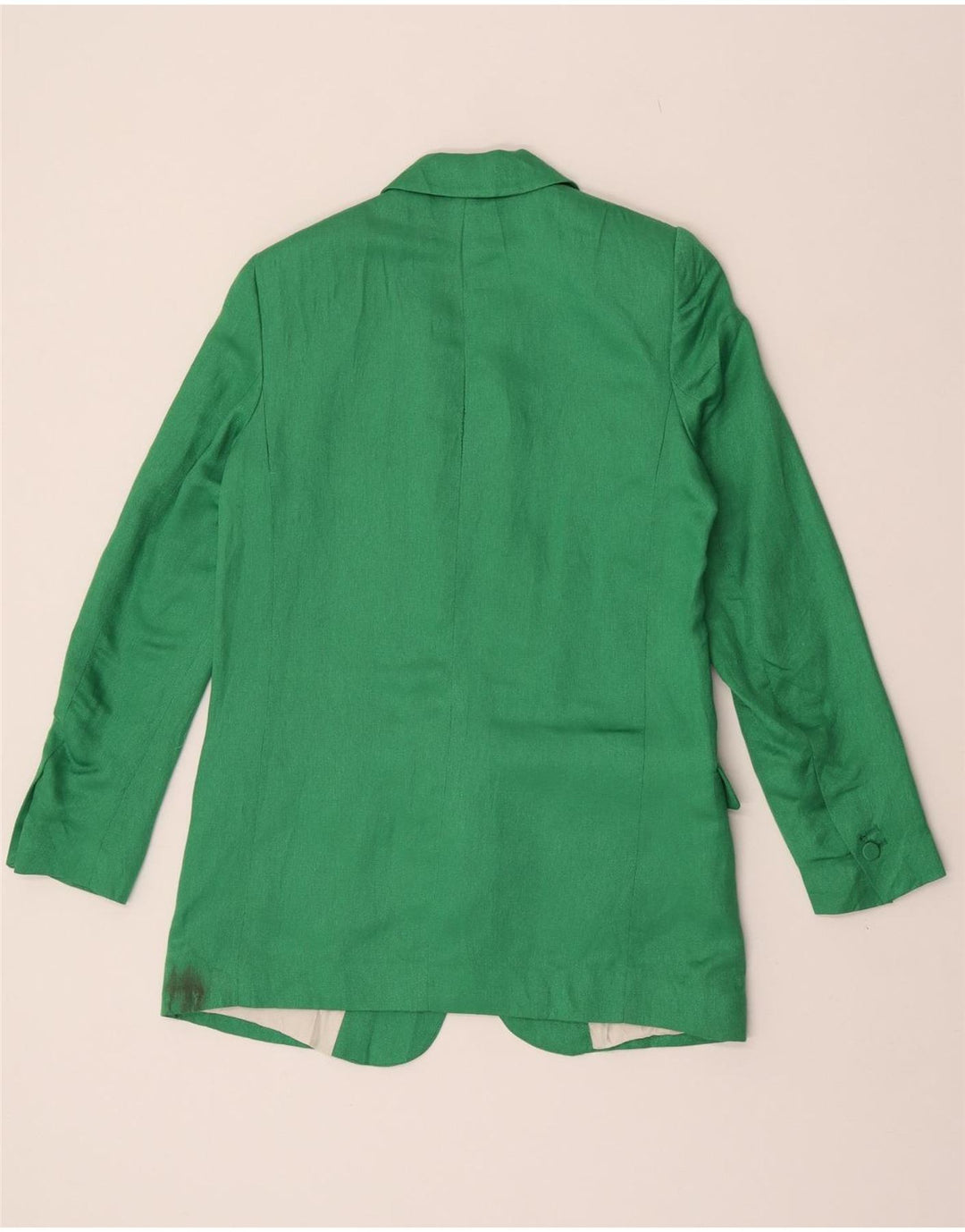 Zara Γυναικείο Open Blazer Jacket UK 10 Small Green